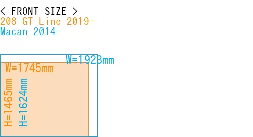 #208 GT Line 2019- + Macan 2014-